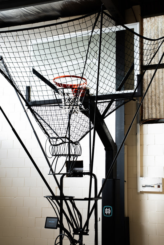 Basketball shooting machine hire Melbourne — Dr Dish sessions Cheltenham

